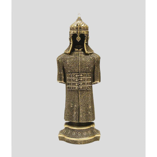 Islamic Table Suit of Armor Gold with Dua (medium)