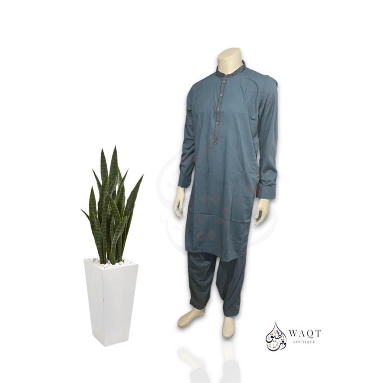 Teal Shalwar Kameez